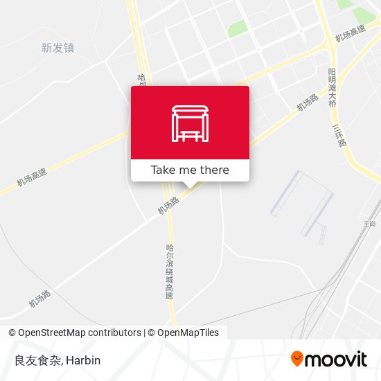 良友食杂 map