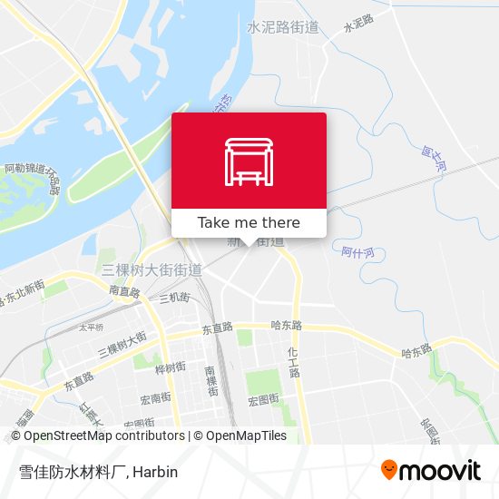 雪佳防水材料厂 map