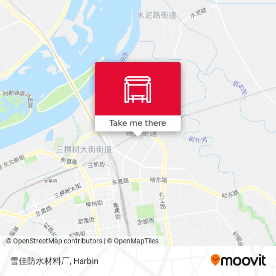 雪佳防水材料厂 map