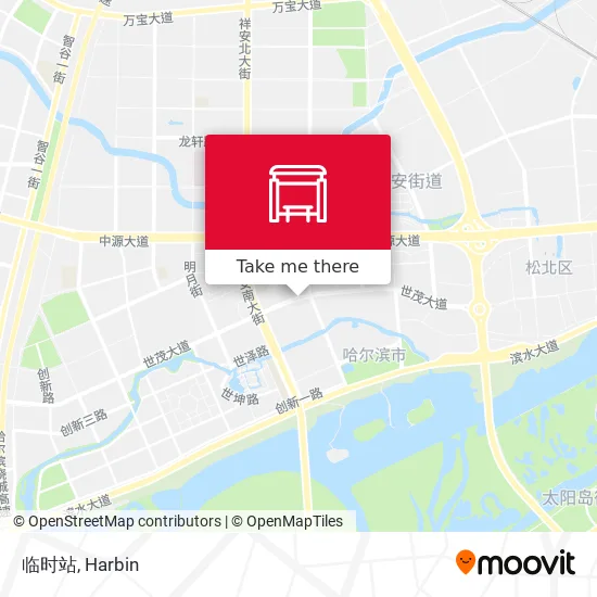 临时站 map