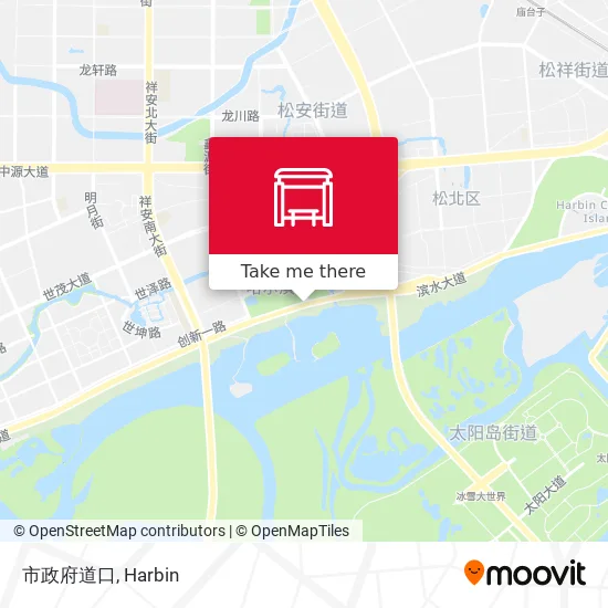 市政府道口 map