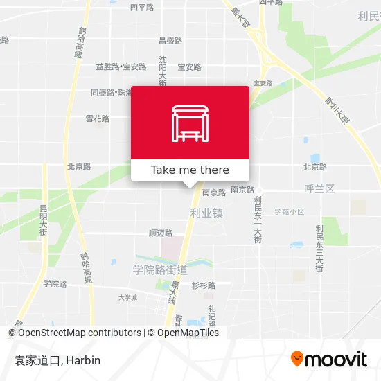 袁家道口 map