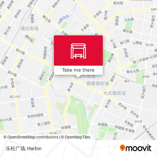 乐松广场 map