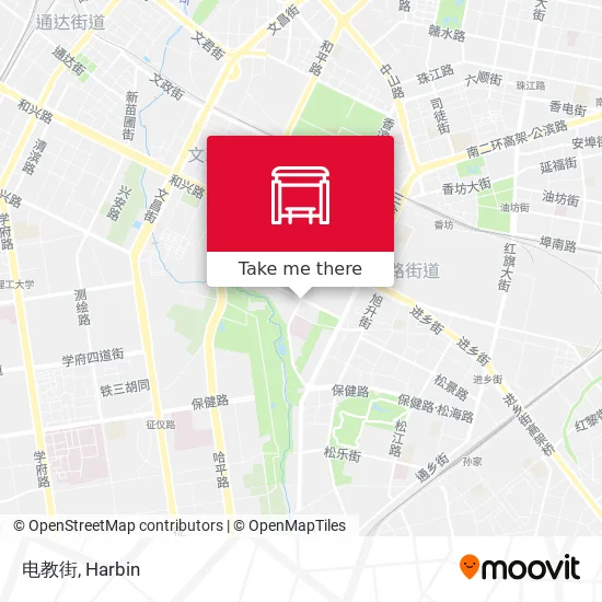电教街 map