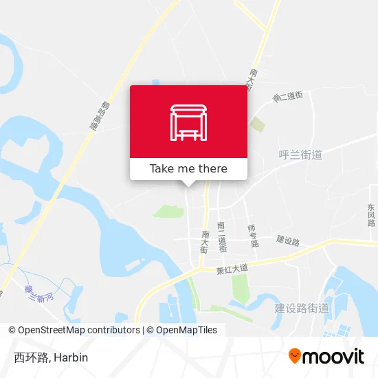 西环路 map
