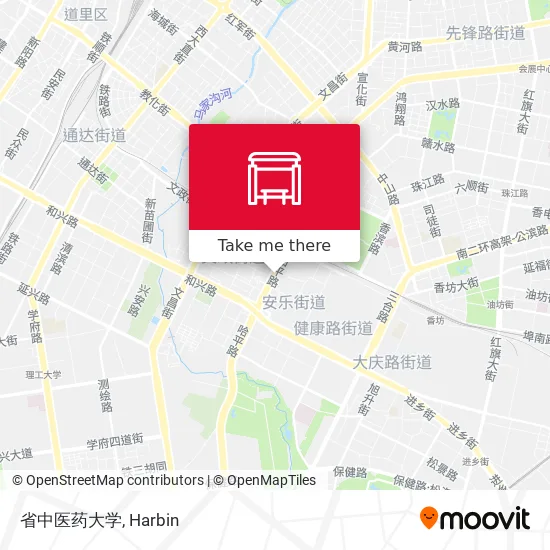 省中医药大学 map