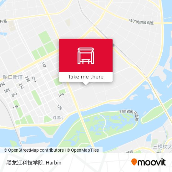 黑龙江科技学院 map