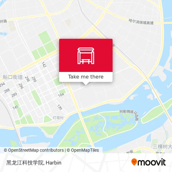 黑龙江科技学院 map