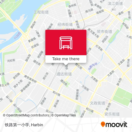 铁路第一小学 map