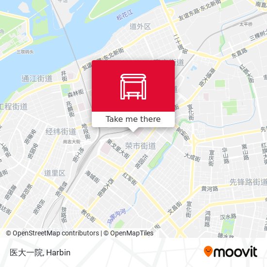 医大一院 map