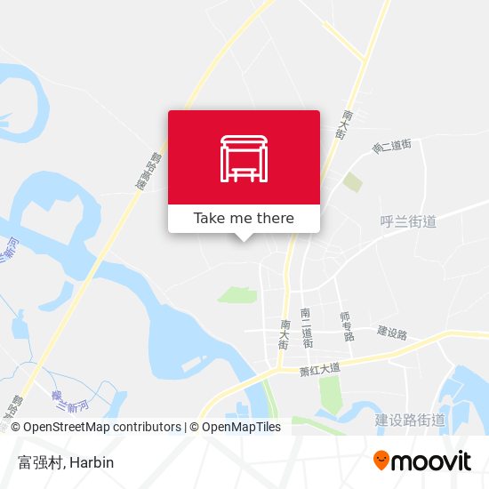 富强村 map