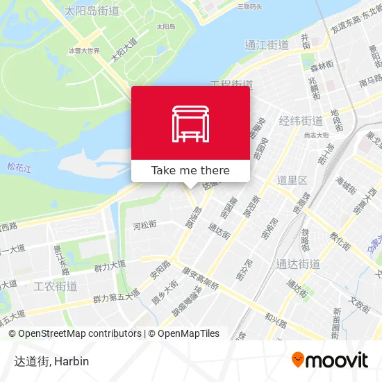 达道街 map
