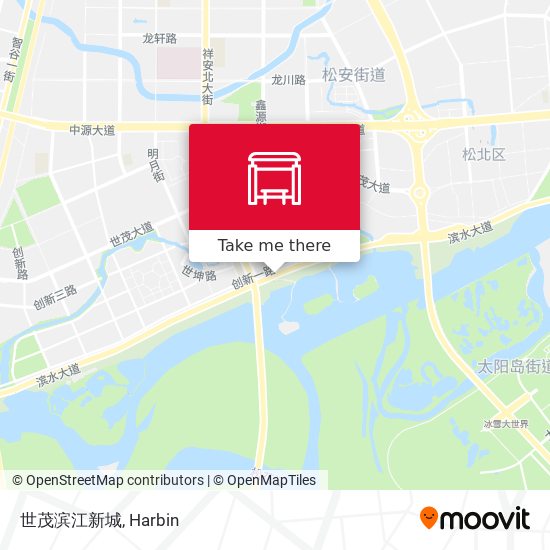 世茂滨江新城 map