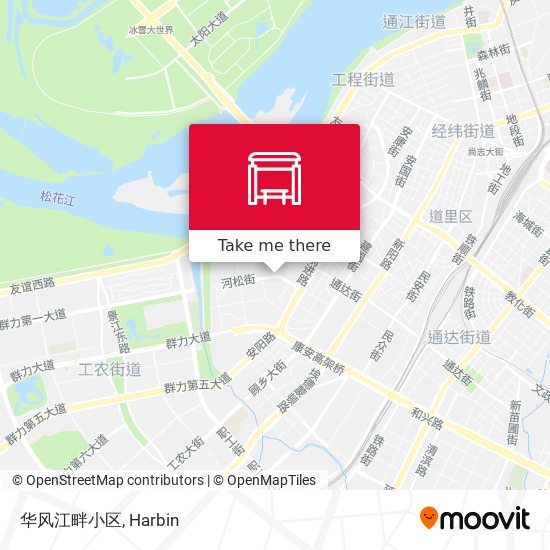 华风江畔小区 map