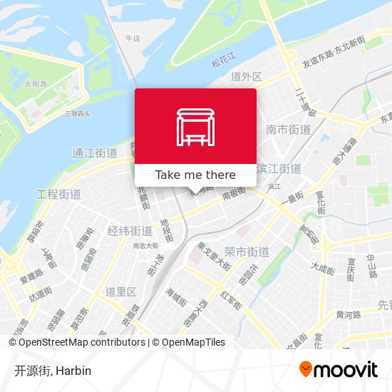 开源街 map