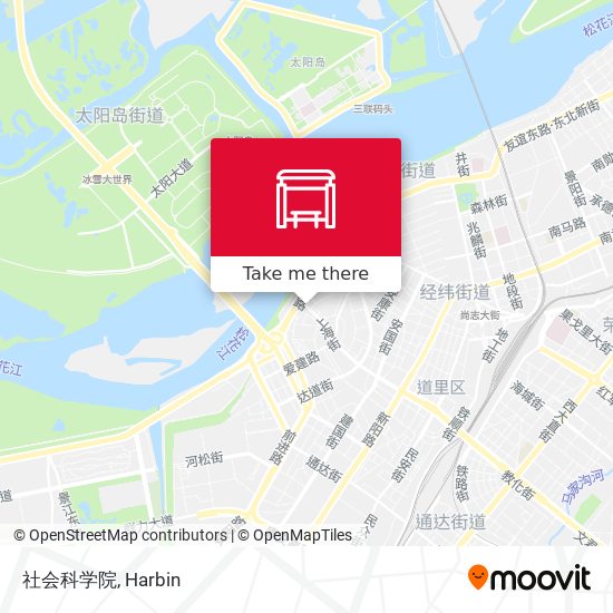 社会科学院 map