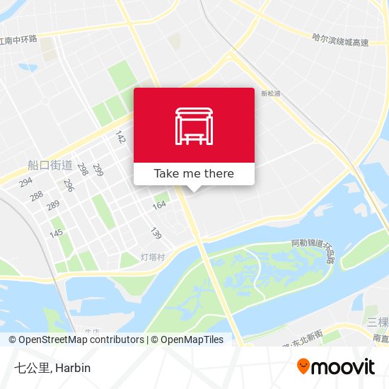 七公里 map