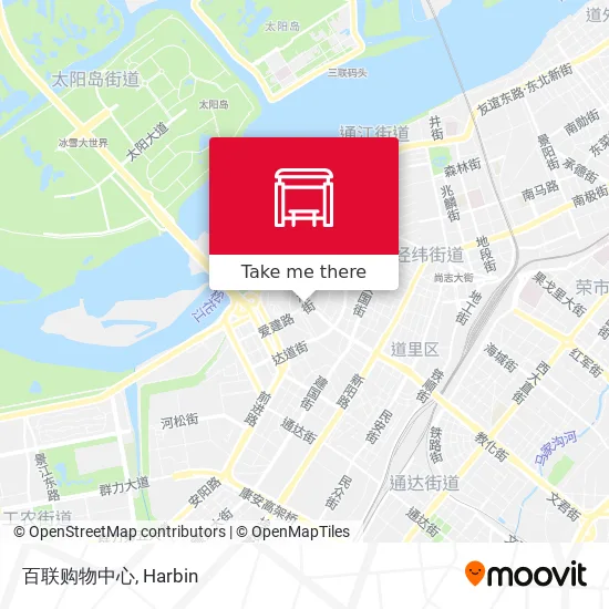 百联购物中心 map