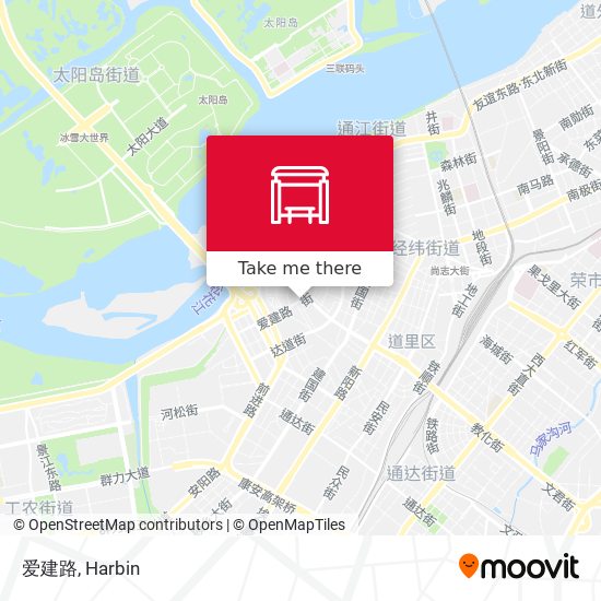 爱建路 map