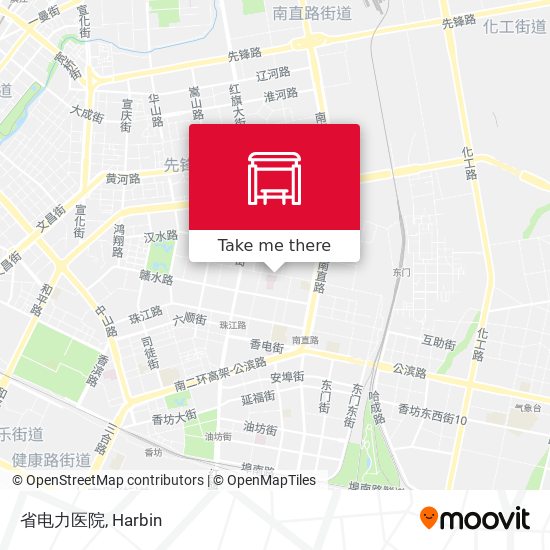 省电力医院 map