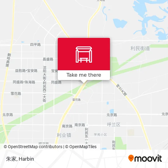 朱家 map