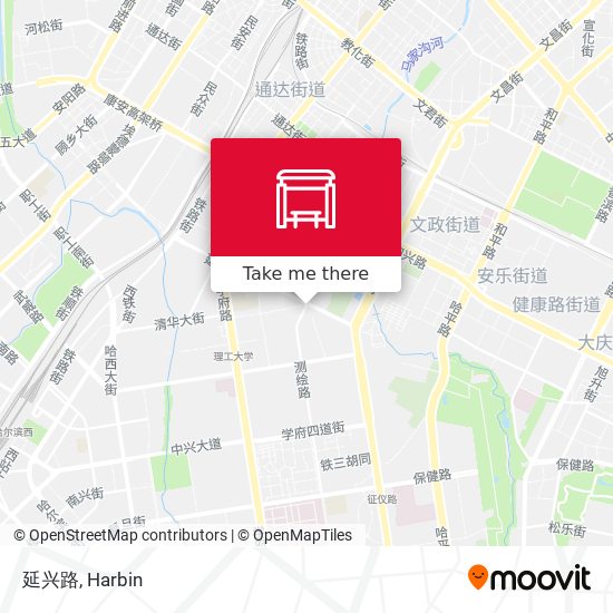 延兴路 map