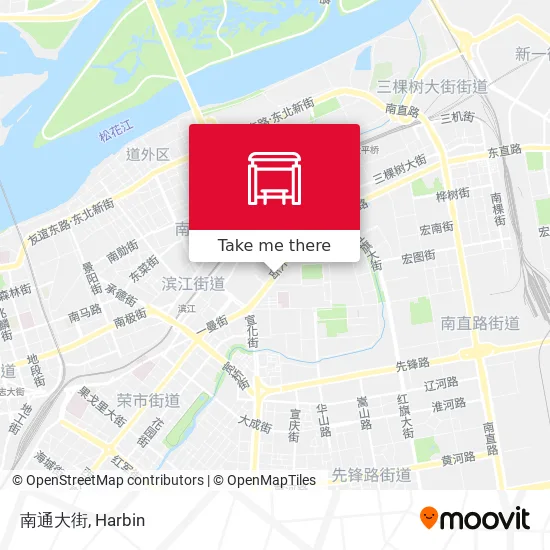 南通大街 map
