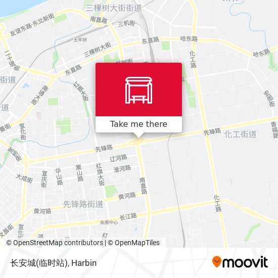 长安城(临时站) map