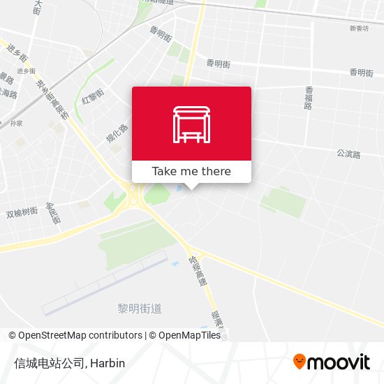 信城电站公司 map