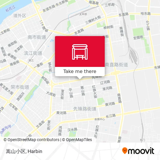 嵩山小区 map