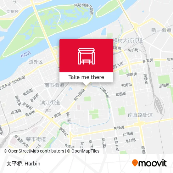 太平桥 map