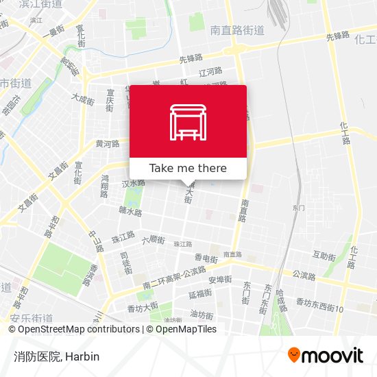 消防医院 map