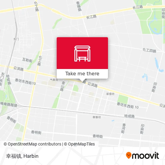 幸福镇 map