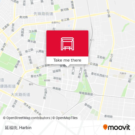 延福街 map