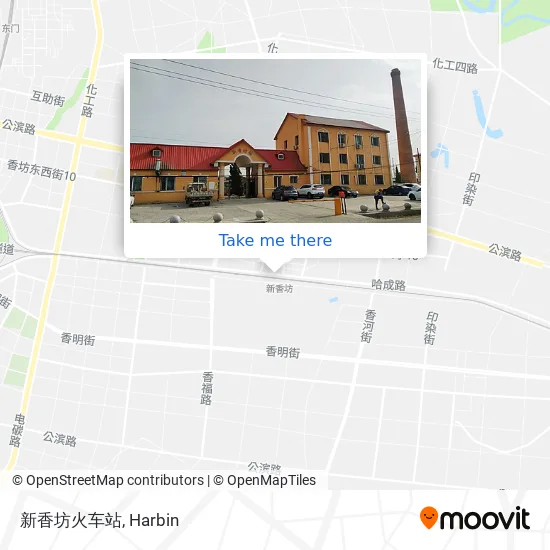 新香坊火车站 map