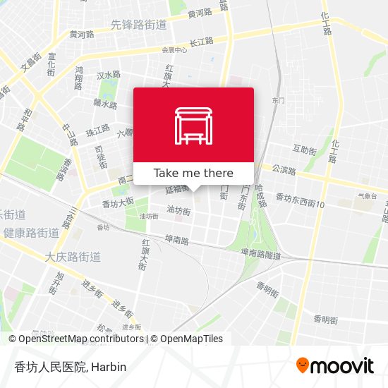 香坊人民医院 map
