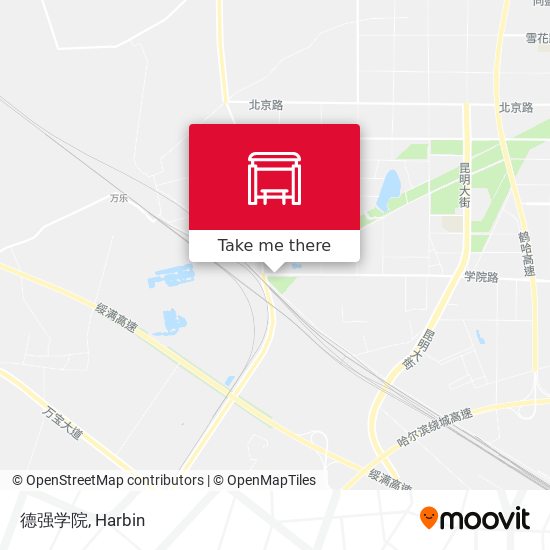 德强学院 map