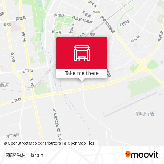 穆家沟村 map