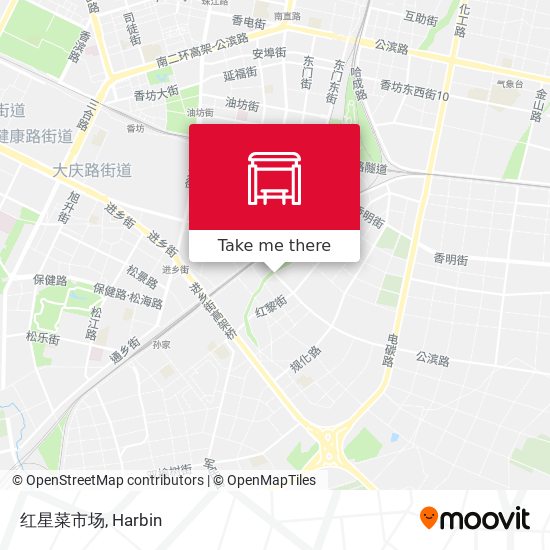 红星菜市场 map