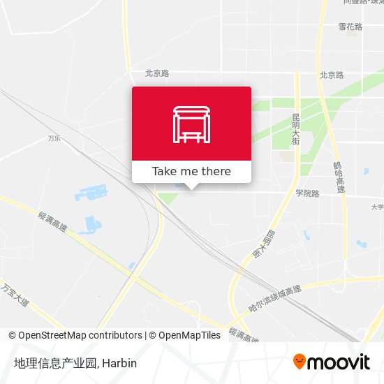 地理信息产业园 map