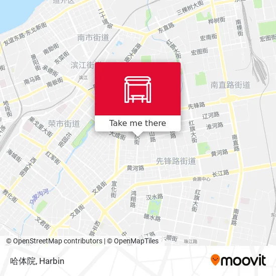 哈体院 map