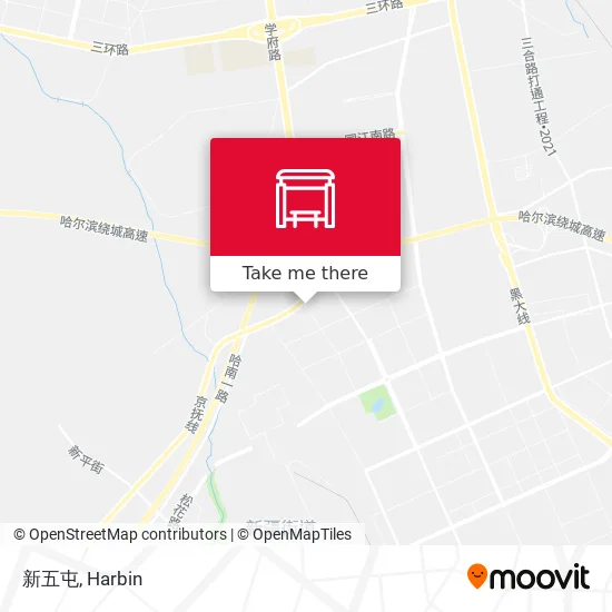 新五屯 map