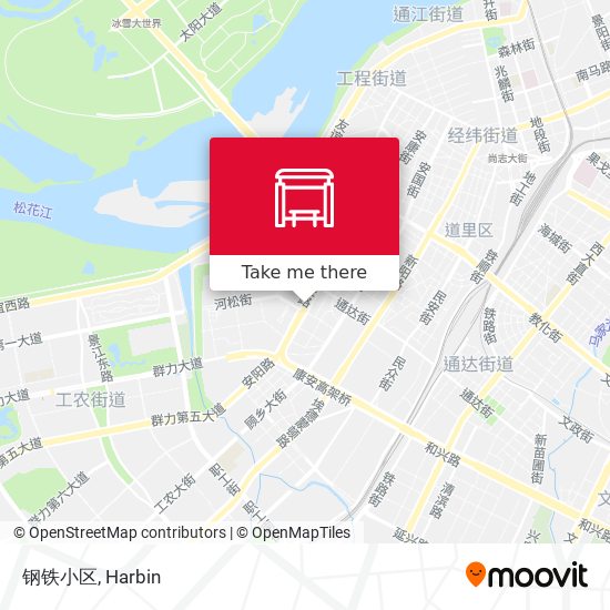 钢铁小区 map