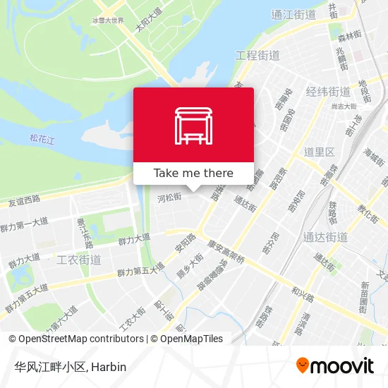 华风江畔小区 map