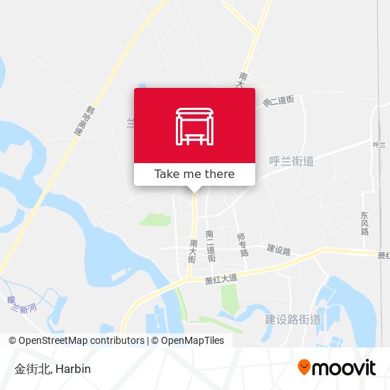 金街北 map