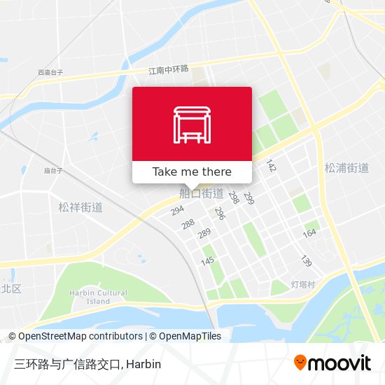 三环路与广信路交口 map