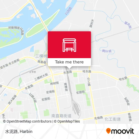 水泥路 map
