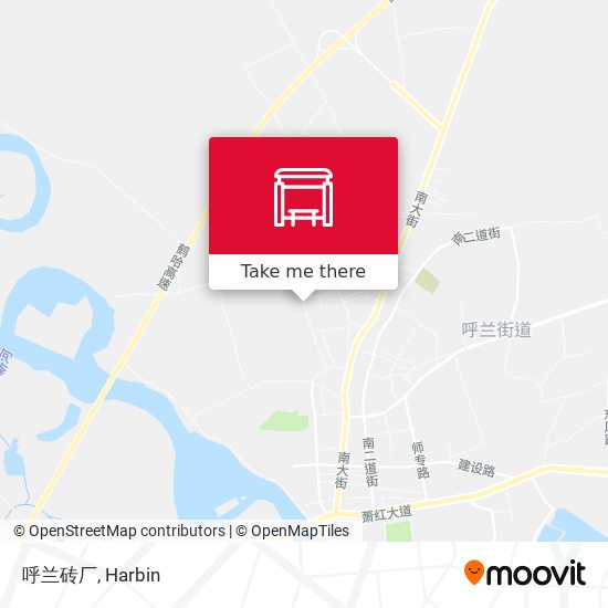 呼兰砖厂 map