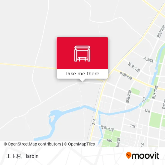 王玉村 map