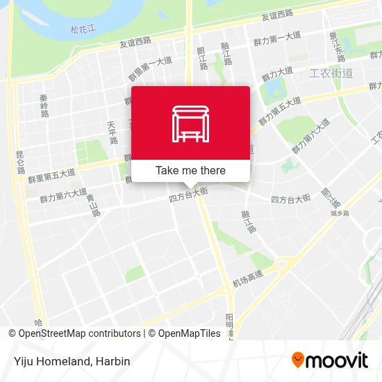 Yiju Homeland map